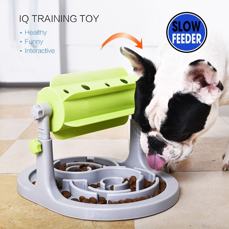 Interactive/Slow Pet Food Feeder