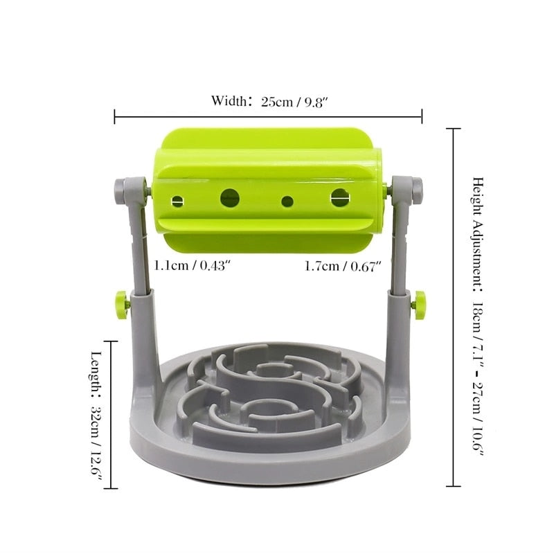 Interactive/Slow Pet Food Feeder